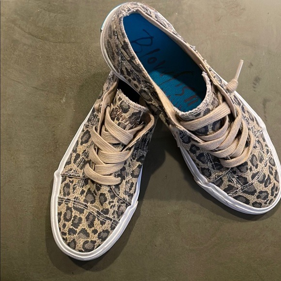 Blowfish Leopard Print Sneakers - Picture 1 of 3